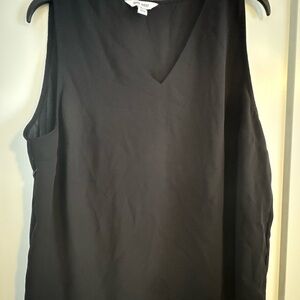 Nine West Black Sleeveless Top